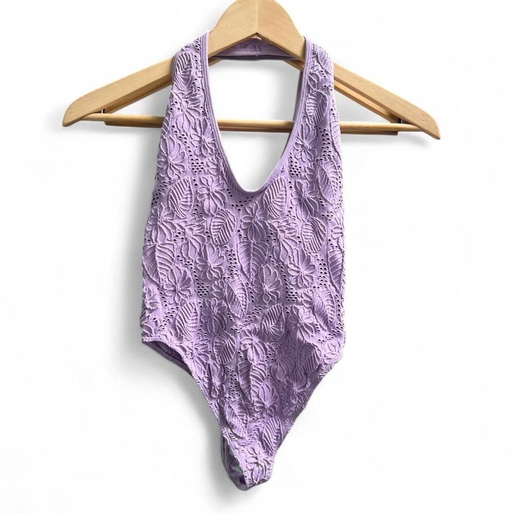 Out-from-under Women's Purple Bodysuit